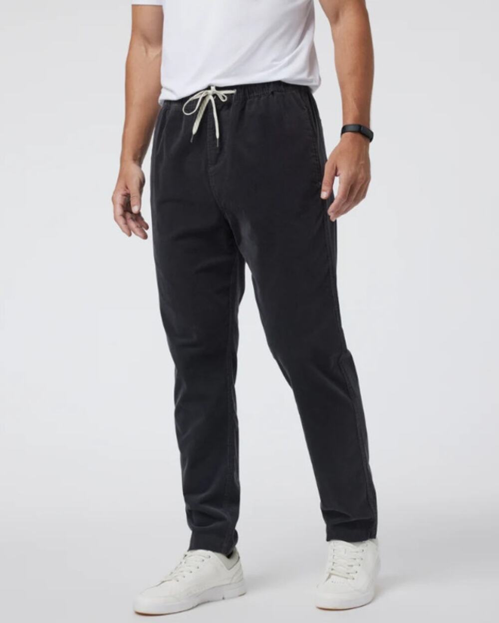 Vuori Optimist Pant Charcoal Grey Corduroy Pants Large Men's